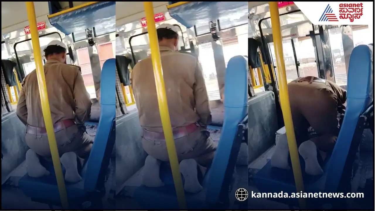 ಅರ್ಜೆಂಟಾಗಿ ಬಸ್ ನಿಲ್ಲಿಸಿ ನಮಾಜ್ ಮಾಡಿದ KSRTC ಡ್ರೈವರ್!