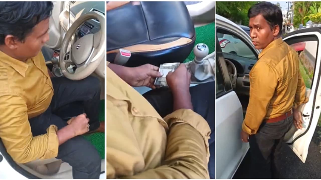 എംവിഡി ഉദ്യോഗസ്ഥരെ പരിശോധിച്ച വിജിലൻസ് ഞെട്ടി! കാറിലും ബാഗിലും പണം, മൊത്തം മുക്കാൽ ലക്ഷം കൈക്കൂലി; പിടിവീണു