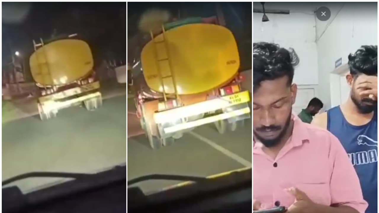 ടാങ്കർ ലോറിയെ വിടാതെ ചേസ് ചെയ്ത് നാട്ടുകാർ, അപകടകരമായി ഓടിച്ച് രക്ഷ; ഒടുവിൽ കക്കൂസ് മാലിന്യം തള്ളിയവ‍ർ പിടിയിൽ