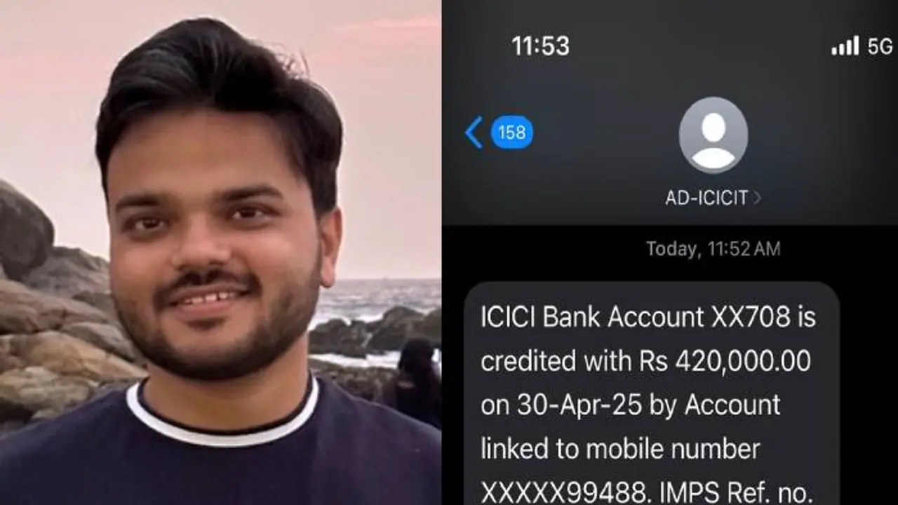 ശമ്പളം ₹420,000 രൂപ, സ്ക്രീൻഷോട്ട് പങ്കുവച്ച് യുവാവ്, എഡിറ്റിംഗ് സ്കിൽ പോരെന്ന് നെറ്റിസണ്സ് ശമ്പളം ₹420,000 രൂപ, സ്ക്രീൻഷോട്ട് പങ്കുവച്ച് യുവാവ്, എഡിറ്റിംഗ് സ്കിൽ പോരെന്ന് നെറ്റിസണ്സ്