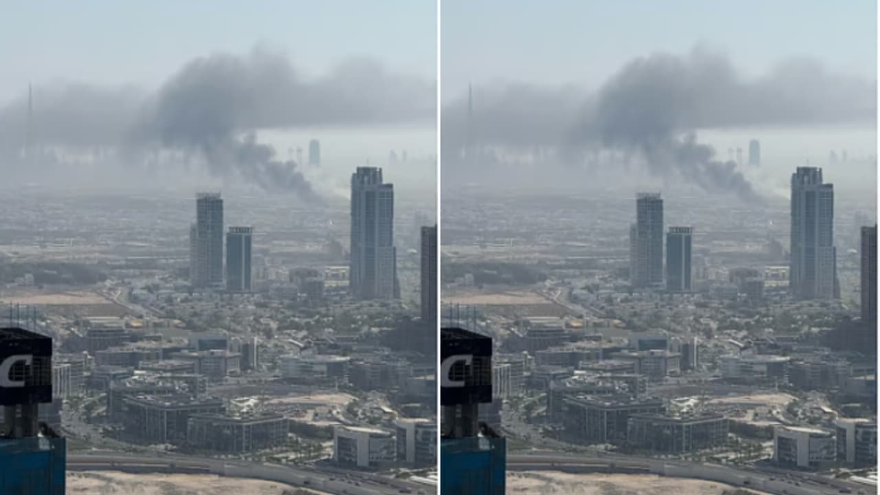 ദുബൈയിലെ അൽ ഖൂസ് ഇൻഡസ്ട്രിയൽ ഏരിയയിൽ തീപിടിത്തം ദുബൈയിലെ അൽ ഖൂസ് ഇൻഡസ്ട്രിയൽ ഏരിയയിൽ തീപിടിത്തം