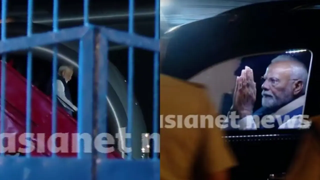 പ്രധാനമന്ത്രി തിരുവനന്തപുരത്തെത്തി; വിഴിഞ്ഞം തുറമുഖ പദ്ധതി കമ്മീഷനിങ്ങ് നാളെ, നഗരത്തില് കനത്ത സുരക്ഷ പ്രധാനമന്ത്രി തിരുവനന്തപുരത്തെത്തി; വിഴിഞ്ഞം തുറമുഖ പദ്ധതി കമ്മീഷനിങ്ങ് നാളെ, നഗരത്തില് കനത്ത സുരക്ഷ