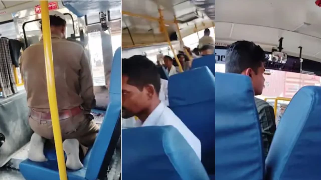 യാത്രക്കാരുമായി സർവീസ് നടത്തുന്ന ബസ് പാതിവഴിയിൽ നിർത്തി ഡ്രൈവർ നിസ്കരിച്ചു; നടപടിയുമായി കര്ണാടക ആര്ടിസി യാത്രക്കാരുമായി സർവീസ് നടത്തുന്ന ബസ് പാതിവഴിയിൽ നിർത്തി ഡ്രൈവർ നിസ്കരിച്ചു; നടപടിയുമായി കര്ണാടക ആര്ടിസി