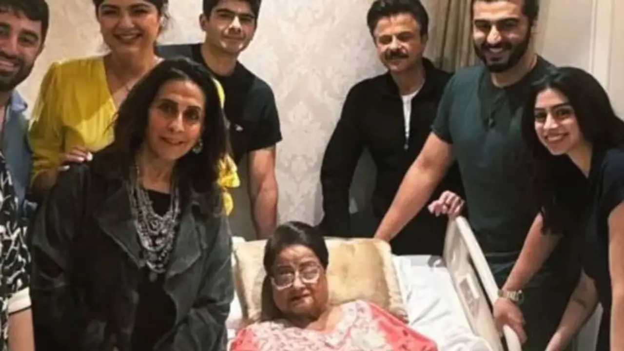 జాన్వీ కపూర్ ఇంట్లో తీవ్ర విషాదం.. అనిల్ కపూర్, బోనీ కపూర్ ల తల్లి నిర్మల్ కపూర్ కన్నుమూత