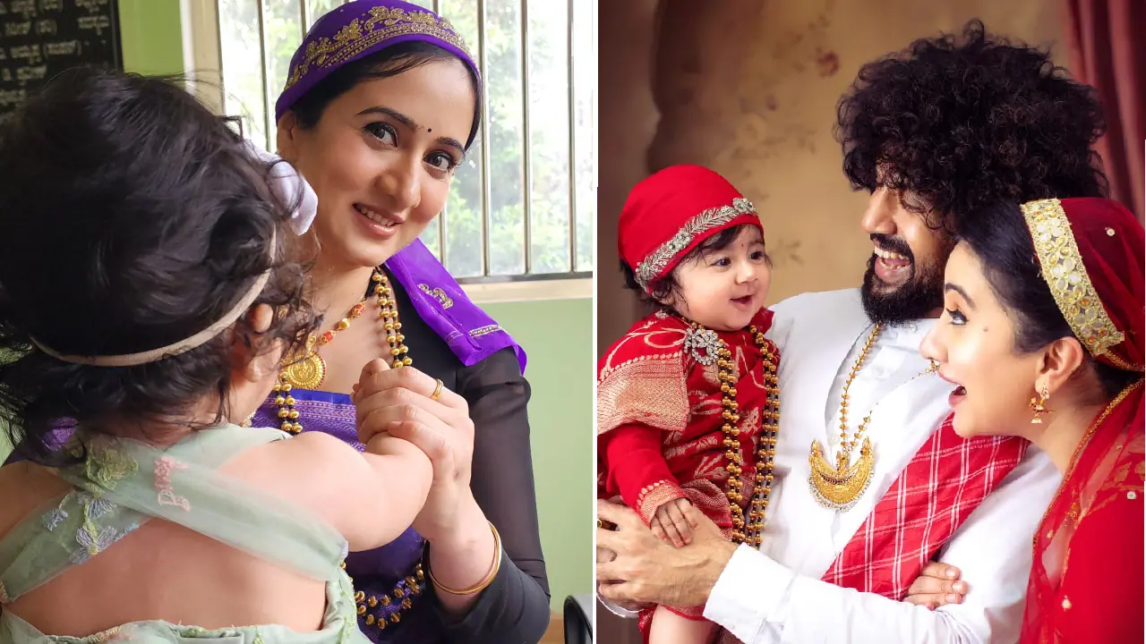 ಮಗಳಿಗೆ ನಾಮಕರಣ ಮಾಡಿ ಫೋಟೋ ಶೇರ್‌ ಮಾಡಿದ Harshika Poonacha, Bhuvann Ponnanna