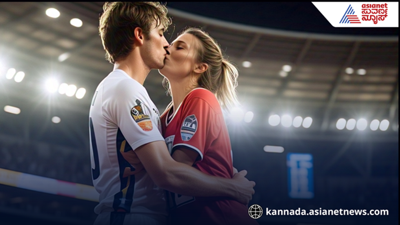 ಕಣ್ಮುಚ್ಚಿ ಯುವತಿರಿಗೆ ಕಿಸ್ ಕೊಡುವಾಗ ಜಾಗೃತೆ, ಅಥ್ಲೀಟ್‌ಗೆ ಒಂದು ಮುತ್ತಿನ ಕತೆ ಎಚ್ಚರಿಕೆ