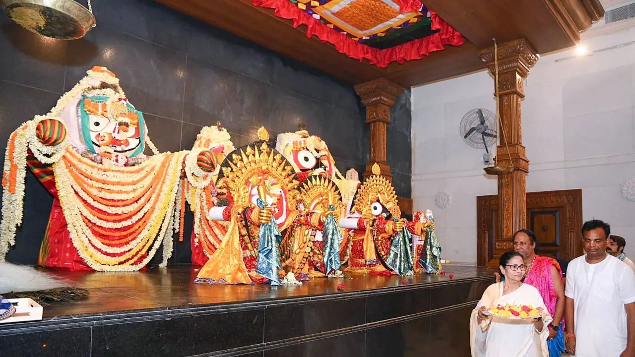 Mamata Banerjee inaugurates Digha Jagannath Temple, East Medinipur