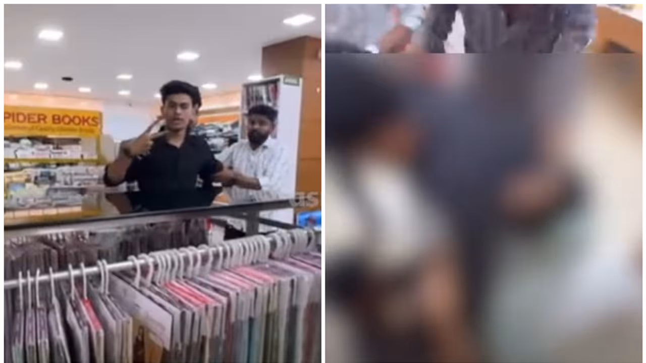 ചുരിദാറിനൊപ്പം ഷാൾ നൽകിയില്ല, ചോദിച്ചപ്പോൾ യുവതിയോട് മോശം പെരുമാറ്റം, ഭർത്താവിനെ നിലത്തിട്ട് ചവിട്ടി, വീഡിയോ ചുരിദാറിനൊപ്പം ഷാൾ നൽകിയില്ല, ചോദിച്ചപ്പോൾ യുവതിയോട് മോശം പെരുമാറ്റം, ഭർത്താവിനെ നിലത്തിട്ട് ചവിട്ടി, വീഡിയോ