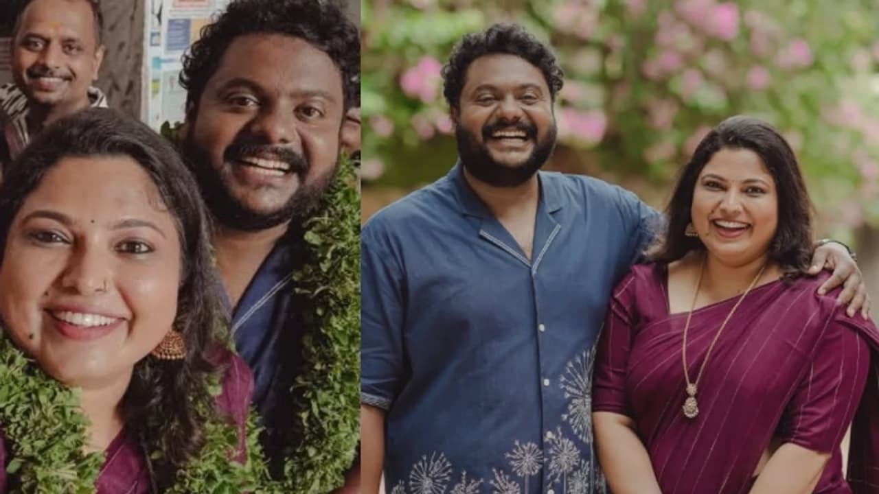 'രണ്ട് ഹൃദയങ്ങൾ, ഒരു ഒപ്പ്'; നടൻ വിഷ്ണു ഗോവിന്ദൻ വിവാഹിതനായി