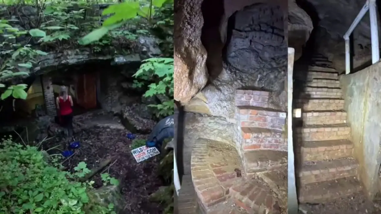 ದಟ್ಟಾರಣ್ಯದ ಗುಹೆಯೊಳಗೆ ಹೋಗ್ತಿದ್ದಂತೆ ಹೊಸ ಲೋಕಕ್ಕೆ ಎಂಟ್ರಿ ಕೊಟ್ಟ ಮಹಿಳೆ