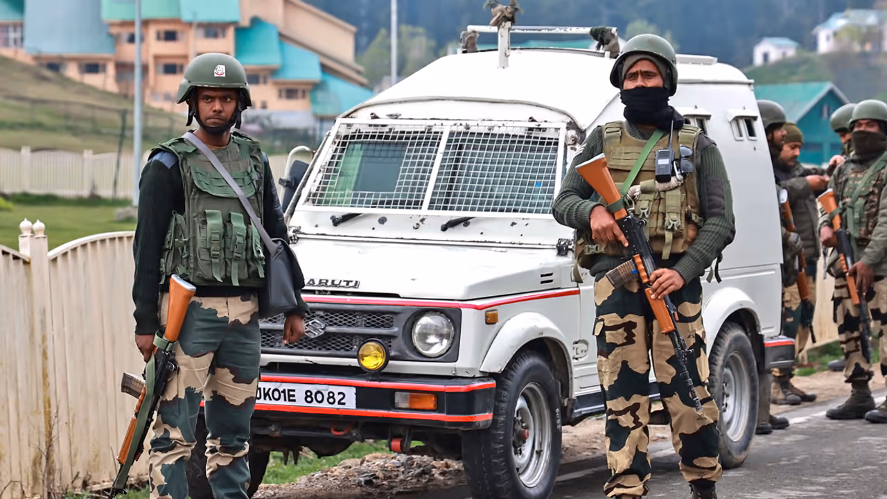 BSF on alert in Pahalgam after attack