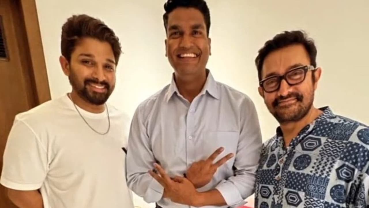 ఆమిర్ ఖాన్ ఇంట్లో అల్లు అర్జున్ సీక్రెట్ భేటీ, ఇద్దరి కాంబోలో సంచలన చిత్రం రాబోతోందా ?