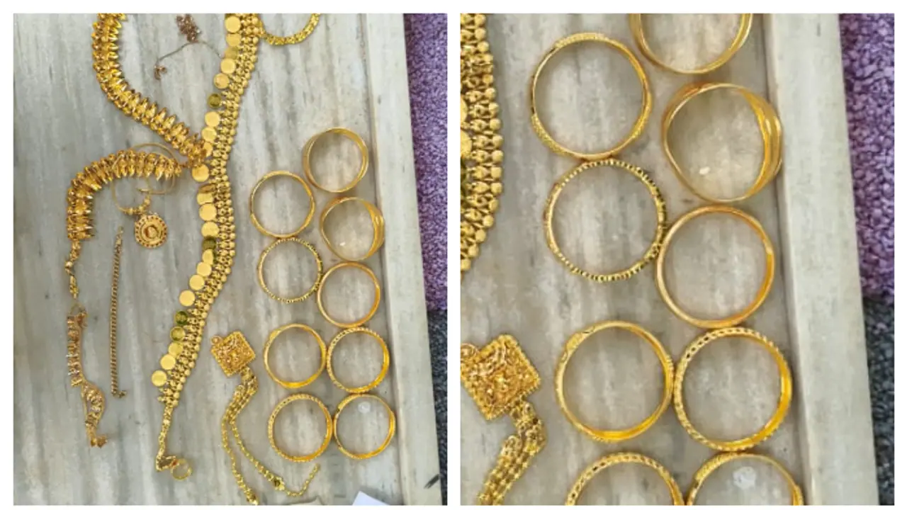 കല്യാണദിവസം വധുവിന്റെ സ്വർണം കാണാതായ വീട്ടിൽ ഇന്ന് രാവിലെ പ്ലാസ്റ്റിക് കവർ, 30 പവൻ ആഭരണവും തിരിച്ചുകിട്ടി!