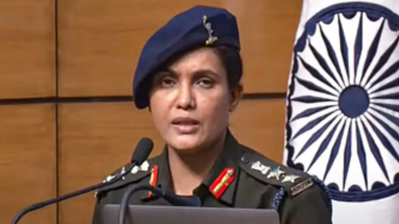 Colonel Sofia Qureshi Colonel Sofia Qureshi