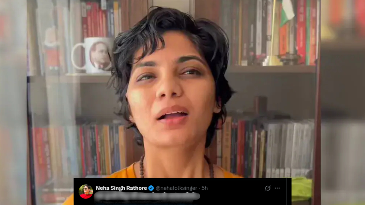 operation sindoor neha singh rathore reaction fir high court pehalgam attack 