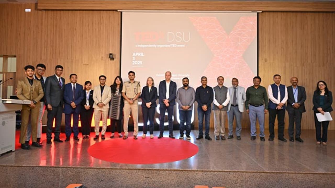 TEDx Dayananda Sagar University: A Symphony of Ideas and Inspiration Unfolds on Stage