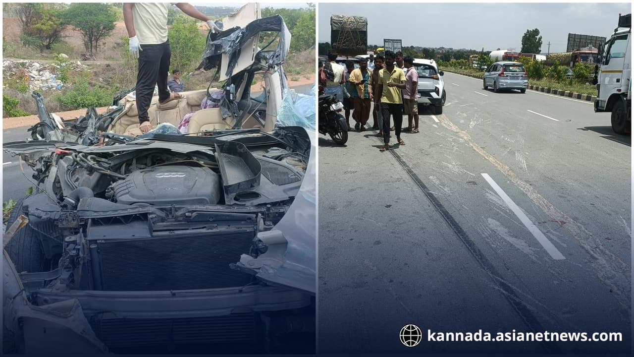 ಹಾವೇರಿಯಲ್ಲಿ ಭೀಕರ ಅಪಘಾತ: 6 ಜನರು ಸ್ಥಳದಲ್ಲೇ ಸಾವು ಹಾವೇರಿಯಲ್ಲಿ ಭೀಕರ ಅಪಘಾತ: 6 ಜನರು ಸ್ಥಳದಲ್ಲೇ ಸಾವು