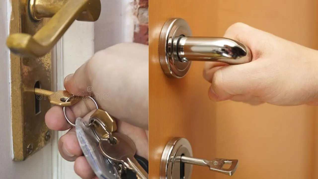 How to open a lock without key How to open a lock without key