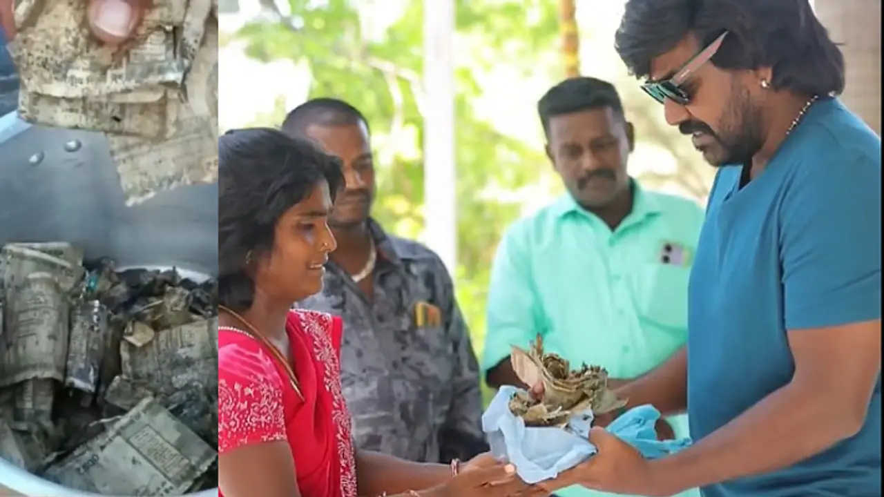 கரையான் அரித்து 1 லட்சத்தை இழந்த ஏழைப்பெண்; கடவுள் போல் வந்து உதவிய ராகவா லாரன்ஸ்!