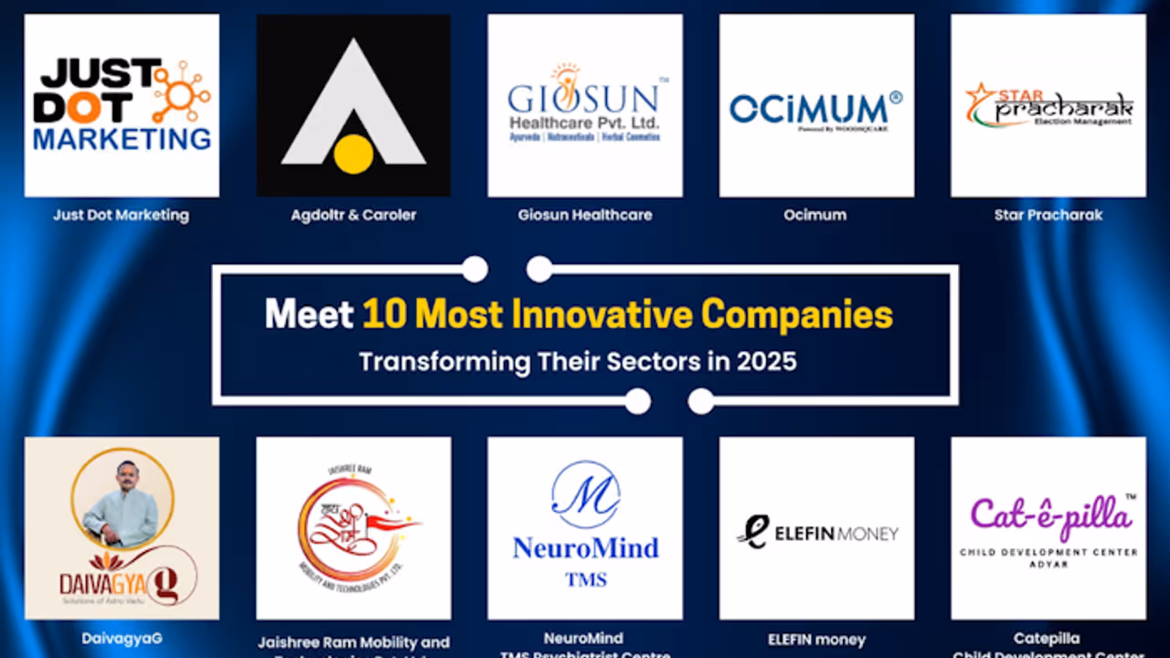 Top 10 innovative firms transforming their sectors in 2025
