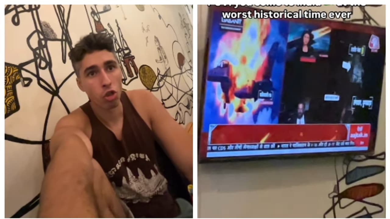 'പേടിക്കേണ്ട, ഇന്ത്യൻ ആർമിയുണ്ട്. ഇവിടെ നിങ്ങൾ സുരക്ഷിതൻ'; വിനോദ സഞ്ചാരിയെ ആശ്വസിപ്പിച്ച് സോഷ്യൽ മീഡിയ 