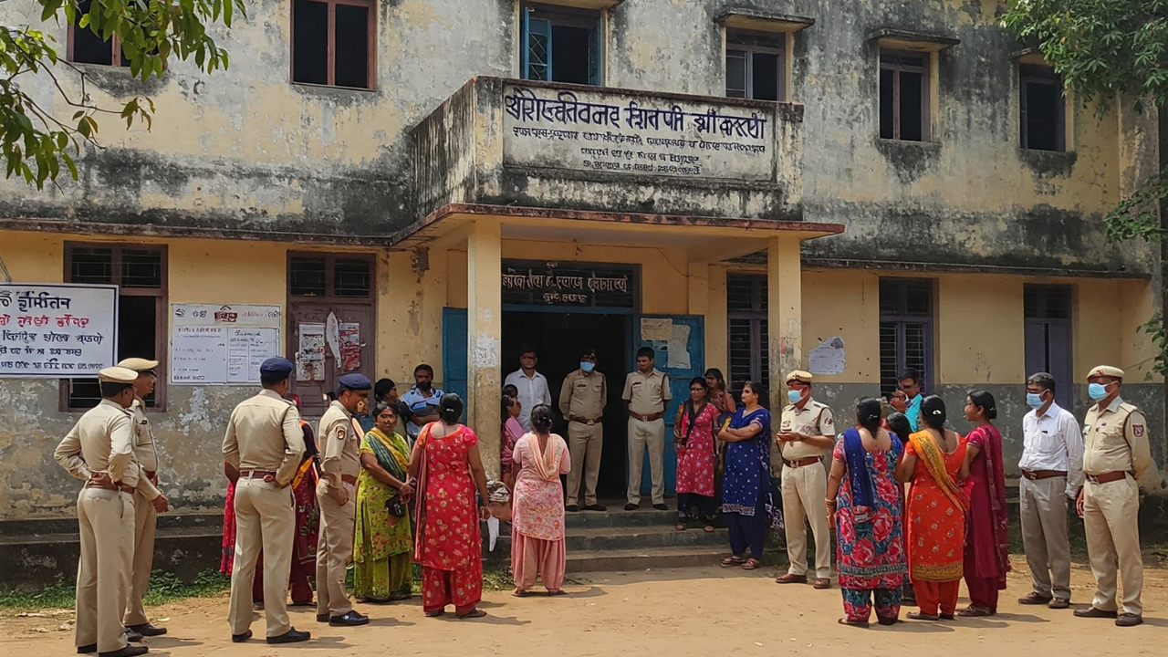 mathura trainee teacher arrested school misconduct obscene video student harassment