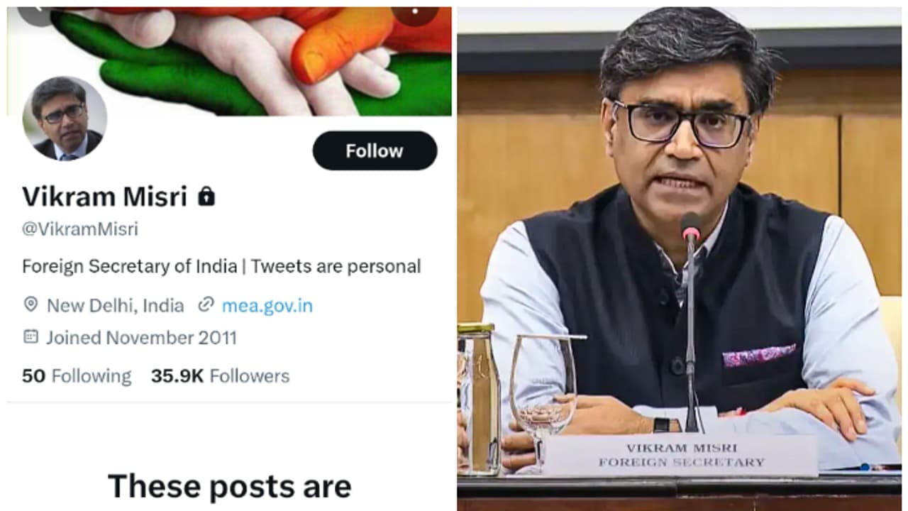 വെടിനിർത്തല്‍ ധാരണയ്ക്ക് പിന്നാലെ വിക്രം മിസ്രിക്ക് നേരെ സൈബര്‍ ആക്രമണം; എക്സ് അക്കൗണ്ട് 'ലോക്ക്' ചെയ്തു