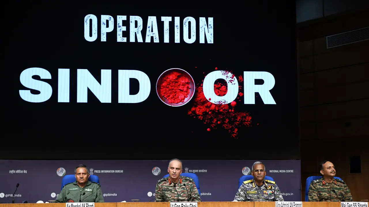 Indian Armed Forces hold press conference on Operation Sindoor