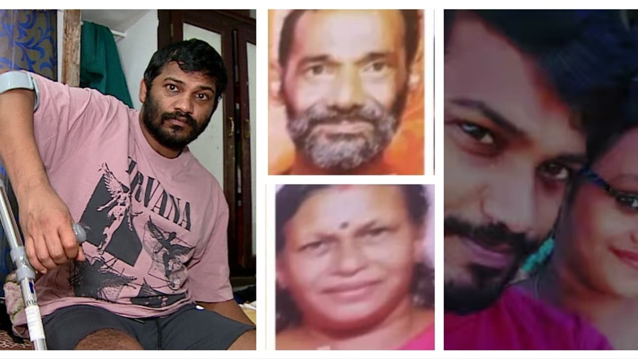 ചേന്ദമംഗലം കൂട്ടക്കൊലപാതകം; 'നാട്ടിലൊരു ജോലി വേണം, കുഞ്ഞുങ്ങളെ നോക്കണ്ടേ?' ജിതിൻ ആശുപത്രി വിട്ടു ചേന്ദമംഗലം കൂട്ടക്കൊലപാതകം; 'നാട്ടിലൊരു ജോലി വേണം, കുഞ്ഞുങ്ങളെ നോക്കണ്ടേ?' ജിതിൻ ആശുപത്രി വിട്ടു