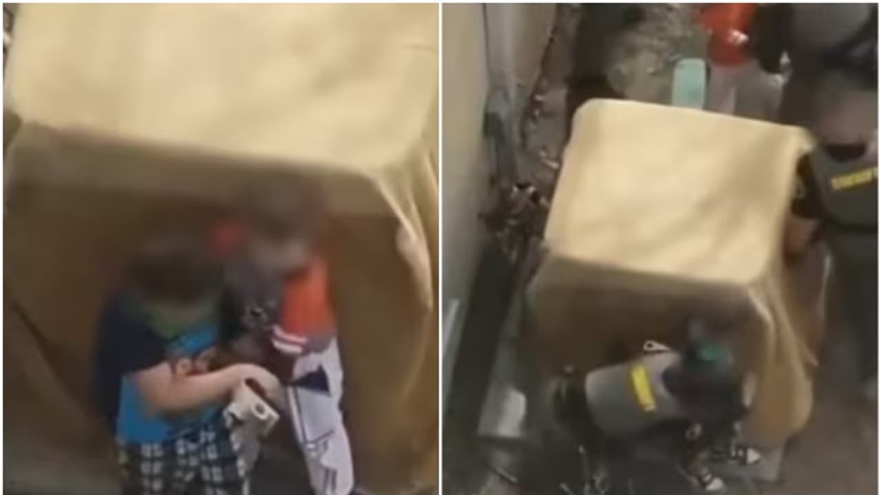 നിറതോക്കുമായി കളിക്കുന്ന കുട്ടികൾ, പരിഭ്രാന്തരായി പൊലീസ്; എന്ത് പറഞ്ഞിട്ടും കേൾക്കാതെ വന്നപ്പോൾ ചെയ്തതിങ്ങനെ