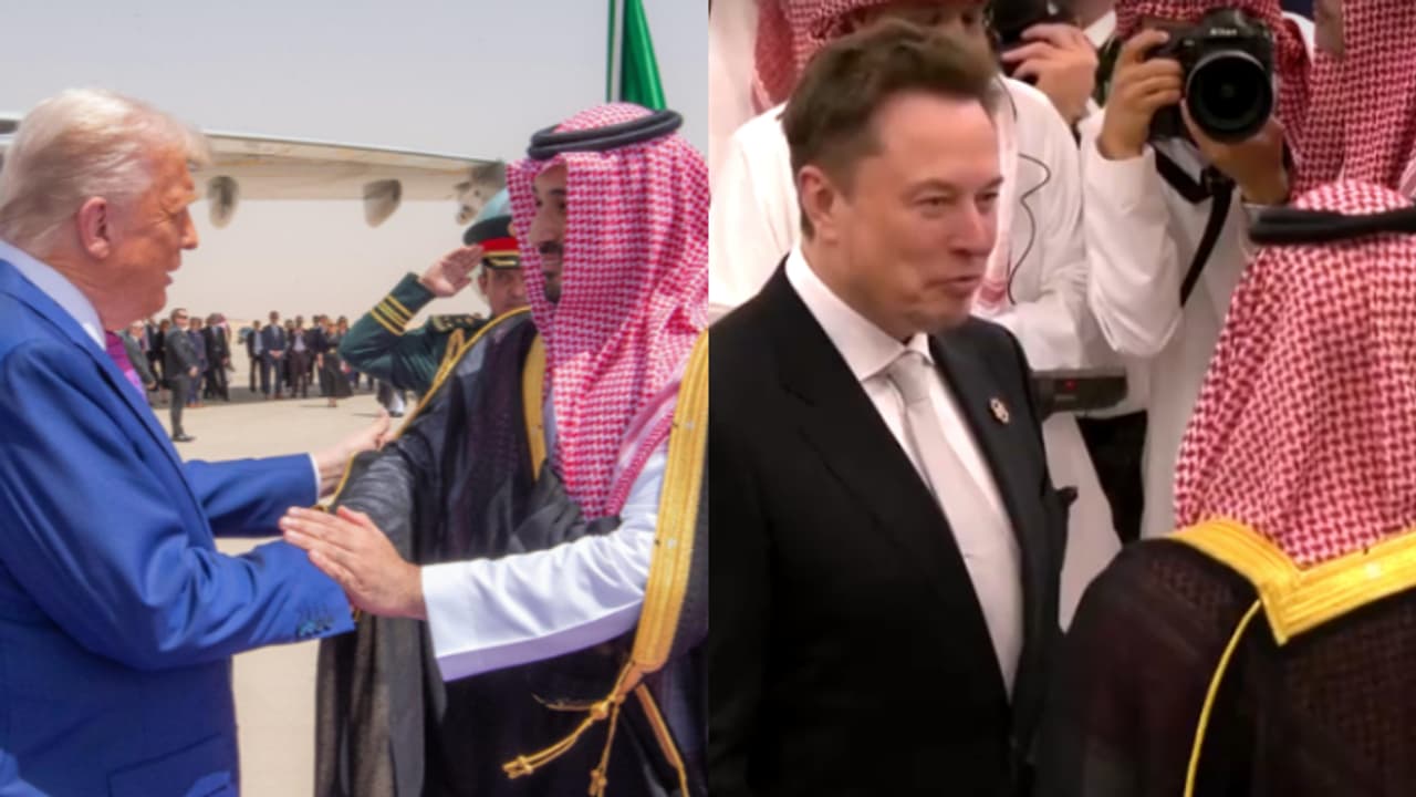 ട്രംപിനൊപ്പം മസ്കും സൗദിയിൽ; നിക്ഷേപ ഫോറത്തിൽ പങ്കെടുക്കും; അൽ യമാമ കൊട്ടാരത്തിൽ സ്വീകരണം ട്രംപിനൊപ്പം മസ്കും സൗദിയിൽ; നിക്ഷേപ ഫോറത്തിൽ പങ്കെടുക്കും; അൽ യമാമ കൊട്ടാരത്തിൽ സ്വീകരണം