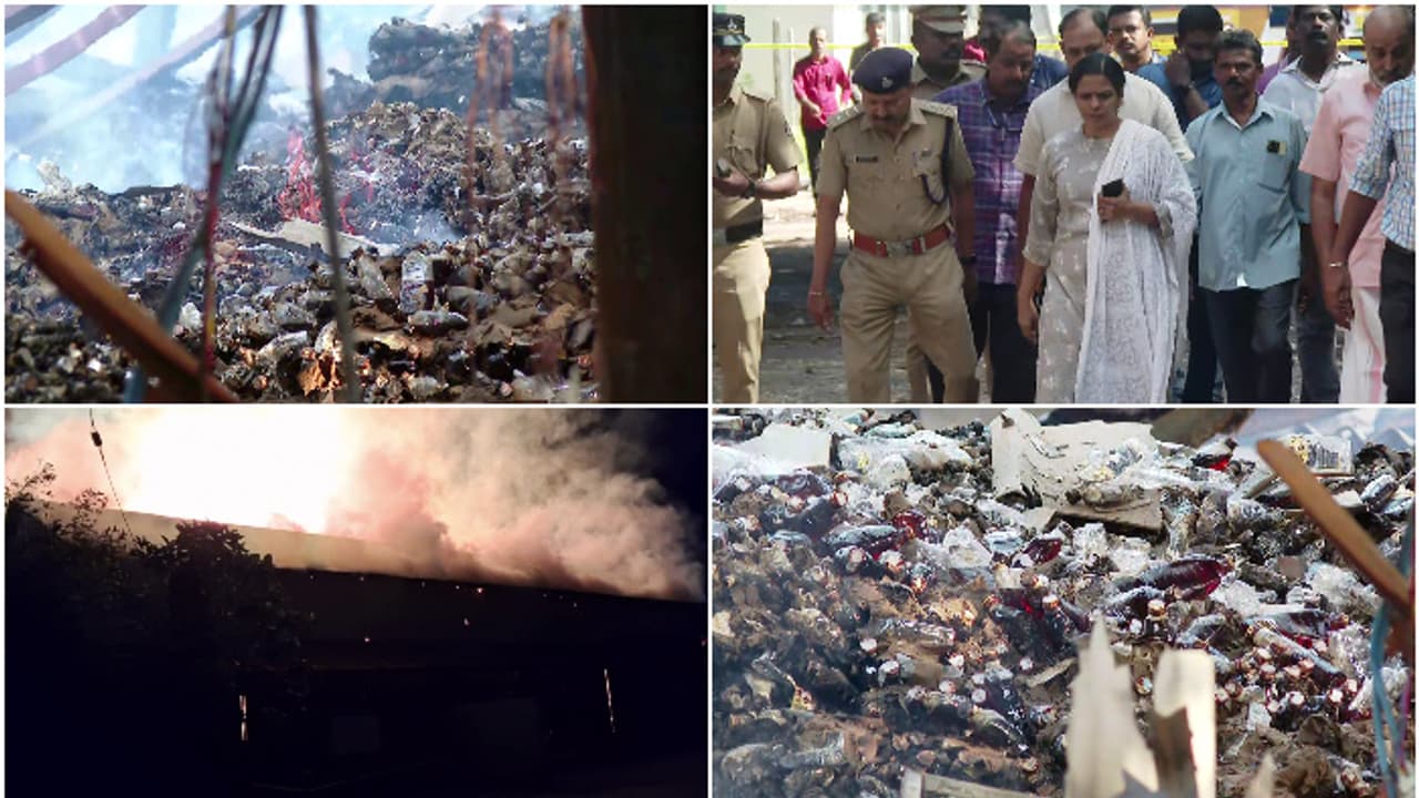 തിരുവല്ല ബീവറേജസ് ഗോഡൗണിലെ തീപിടുത്തത്തിൽ 10 കോടിയിലധികം രൂപയുടെ നഷ്ടം, സംസ്ഥാനമാകെ സുരക്ഷ ഓഡിറ്റ് നടത്തും. തിരുവല്ല ബീവറേജസ് ഗോഡൗണിലെ തീപിടുത്തത്തിൽ 10 കോടിയിലധികം രൂപയുടെ നഷ്ടം, സംസ്ഥാനമാകെ സുരക്ഷ ഓഡിറ്റ് നടത്തും.