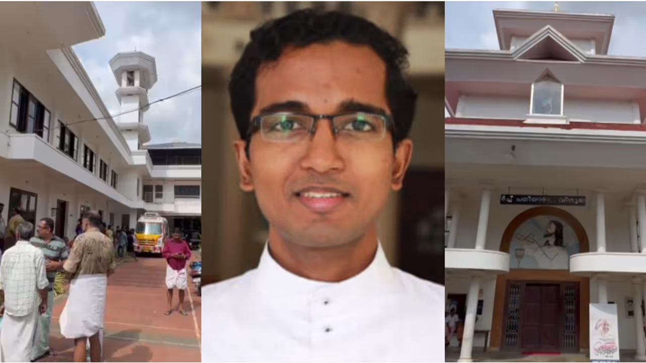 പള്ളി വികാരിയെ പള്ളിയിലെ കിടപ്പുമുറിയിൽ മരിച്ച നിലയിൽ കണ്ടെത്തി