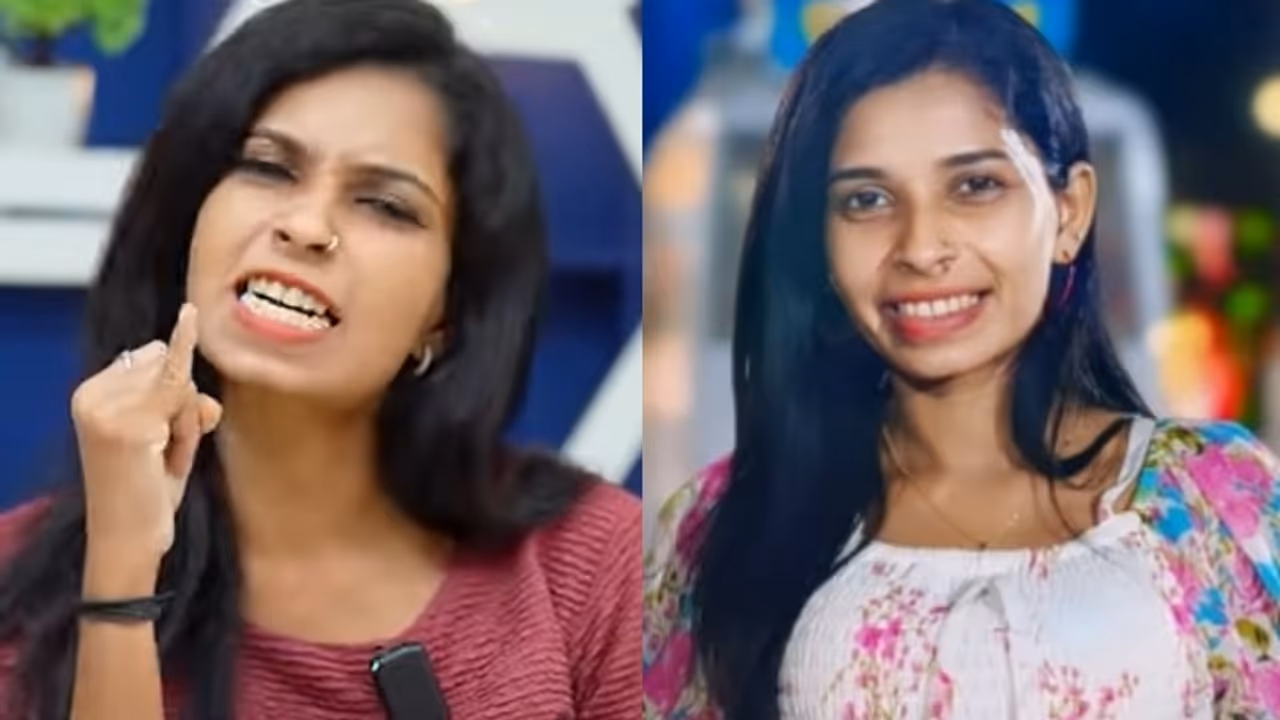 'നിനക്കൊക്കെ കഴിവുണ്ടോടാ, എന്റെ മുന്നിൽ വന്ന് കാണിക്ക്'; ട്രോളിയവരെ വെല്ലുവിളിച്ച് രേണു സുധി 'നിനക്കൊക്കെ കഴിവുണ്ടോടാ, എന്റെ മുന്നിൽ വന്ന് കാണിക്ക്'; ട്രോളിയവരെ വെല്ലുവിളിച്ച് രേണു സുധി