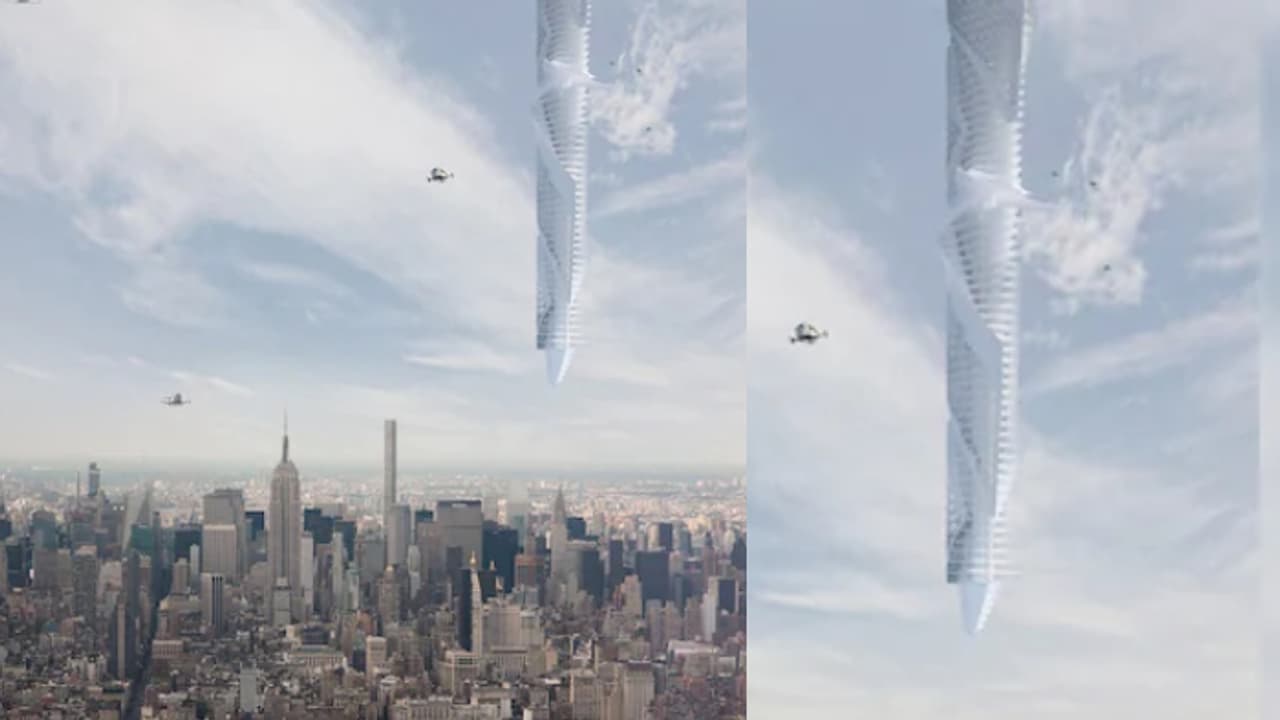 നിലം തൊടാത്ത ഐഡിയ, തൂങ്ങിക്കിടക്കുന്ന കൂറ്റൻ കെട്ടിടം, ദുബായ്ക്ക് മുകളിൽ ഒരുങ്ങുമോ 'അനലെമ്മ ടവർ' നിലം തൊടാത്ത ഐഡിയ, തൂങ്ങിക്കിടക്കുന്ന കൂറ്റൻ കെട്ടിടം, ദുബായ്ക്ക് മുകളിൽ ഒരുങ്ങുമോ 'അനലെമ്മ ടവർ'