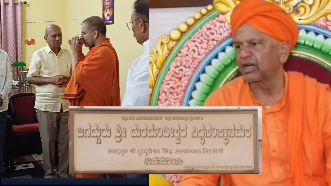 ನೂರಾರು ಕೋಟಿ ಆಸ್ತಿ, ಮಠದ ಪಟ್ಟಕ್ಕಾಗಿ ಶ್ರೀಗಳ ಮಧ್ಯೆ ಫೈಟ್; ಡಾ ಪ್ರಭಾಕರ ಕೋರೆ ಎಂಟ್ರಿ, ನಿಡಸೋಸಿ ಮಠದಲ್ಲಿ ಮಿಂಚಿನ ಬೆಳವಣಿಗೆ!