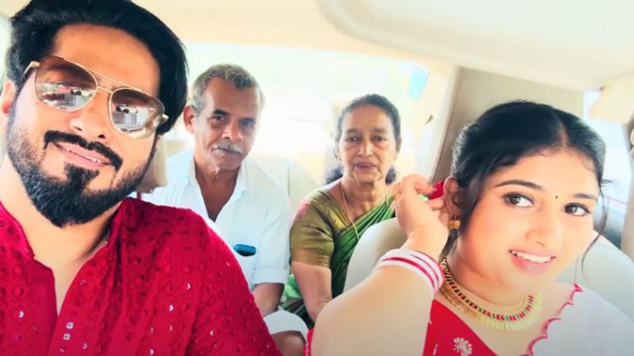 'അവരും ഹാപ്പി, ഞാനും ഹാപ്പി'; അച്ചാച്ചനെയും അമ്മച്ചിയെയും കണ്ട വിശേഷം പങ്കു വെച്ച് മേഘ സല്‍മാന്‍