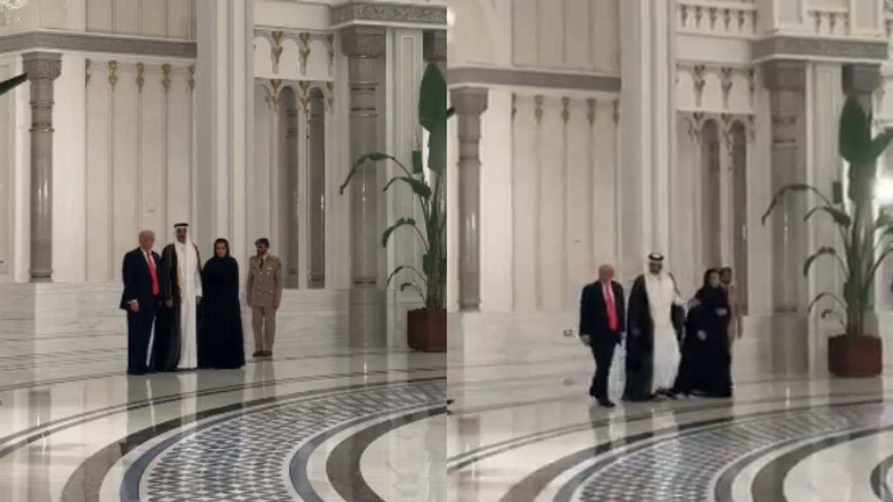 `നൈസ് ഹോം', ഖത്തർ അമീറിന്റെ ഔദ്യോഗിക വസതി ചുറ്റിക്കണ്ട് ട്രംപ് `നൈസ് ഹോം', ഖത്തർ അമീറിന്റെ ഔദ്യോഗിക വസതി ചുറ്റിക്കണ്ട് ട്രംപ്