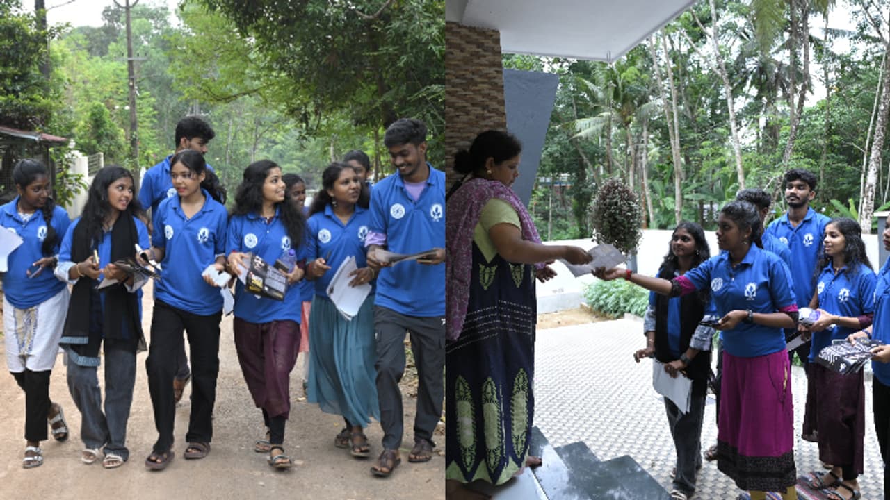 '122 വാർഡും കയറിയിറങ്ങി, വീടുകളിൽ താമസിച്ച് കാര്യം പറഞ്ഞു, ഉറപ്പും കിട്ടി'; ലഹരിക്കെതിരെ ഇതാ കാട്ടാക്കട മോഡൽ