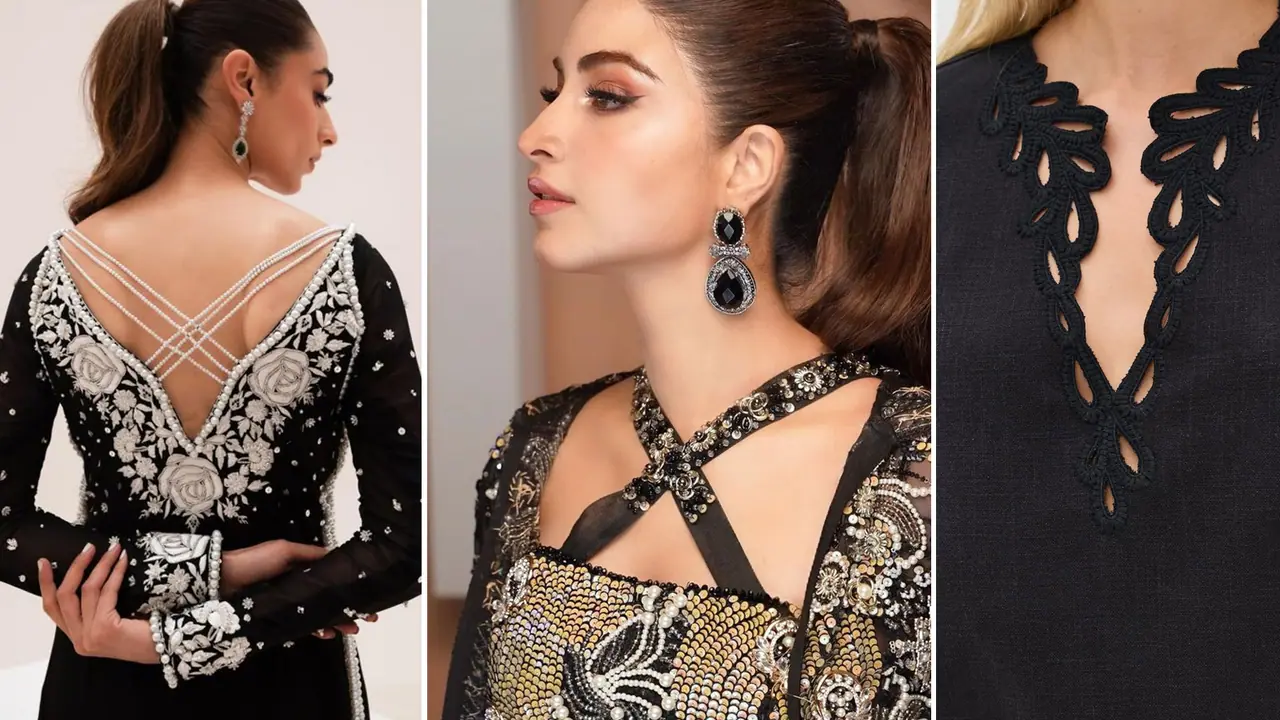 Suit and Kurti Trending Front Back Neckline Designs Ideas