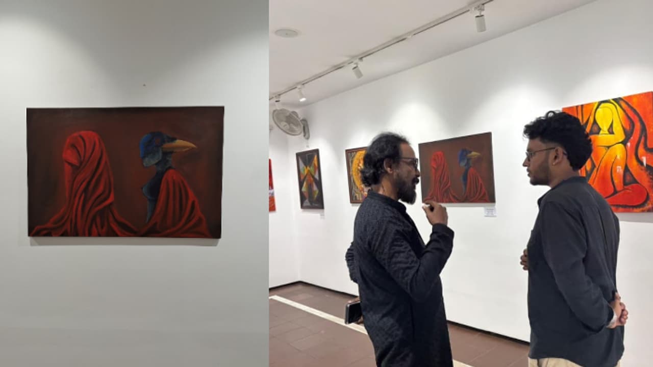 ലോക സമാധാനത്തിനായി ഒരു കൂട്ടം കലാകാരന്മാർ, ശ്രദ്ധനേടി 'ഫോളോ യുവർ ഡ്രീംസ്' ചിത്ര പ്രദർശനം. ലോക സമാധാനത്തിനായി ഒരു കൂട്ടം കലാകാരന്മാർ, ശ്രദ്ധനേടി 'ഫോളോ യുവർ ഡ്രീംസ്' ചിത്ര പ്രദർശനം.