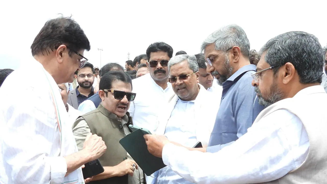 ಕಾಂಗ್ರೆಸ್ ಸಮರ್ಪಣಾ ಸಂಕಲ್ಪ ಸಮಾವೇಶ: ಕಾರ್ಯಕ್ರಮದ ಸಿದ್ದತೆ ಪರಿಶೀಲಿಸಿದ ಸಿದ್ದರಾಮಯ್ಯ