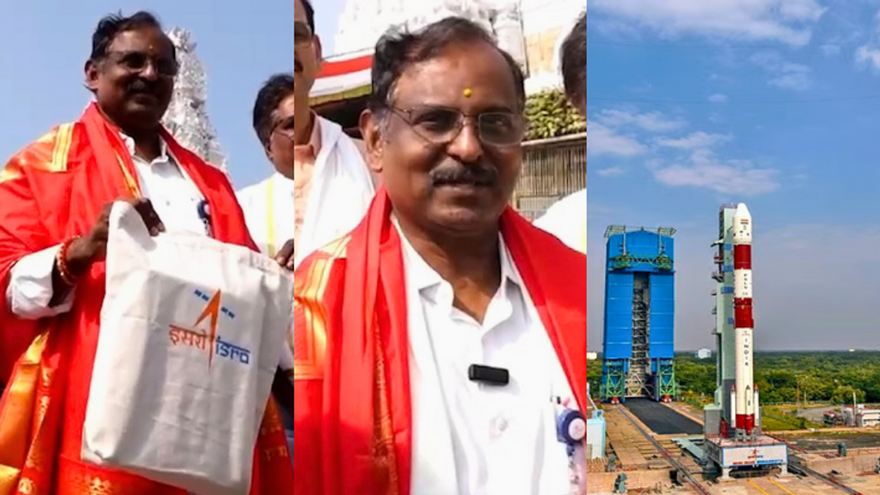 ನಾಳೆ PSLV C61 ಲಾಂಚ್‌: ತಿರುಪತಿಗೆ ಭೇಟಿ ನೀಡಿ ದೇವರ ಆಶೀರ್ವಾದ ಪಡೆದ ಇಸ್ರೋ ಅಧ್ಯಕ್ಷ!