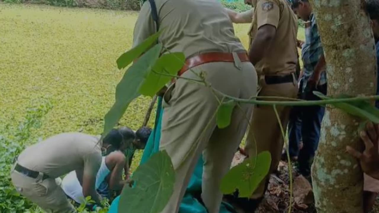 ഇന്നലെ മുതൽ കാണാതായ വീട്ടമ്മയുടെ മൃതദേഹം പാറക്കുളത്തിൽ കണ്ടെത്തി; പൊലീസ് സ്ഥലത്തെത്തി, ആത്മഹത്യയെന്ന് നിഗമനം ഇന്നലെ മുതൽ കാണാതായ വീട്ടമ്മയുടെ മൃതദേഹം പാറക്കുളത്തിൽ കണ്ടെത്തി; പൊലീസ് സ്ഥലത്തെത്തി, ആത്മഹത്യയെന്ന് നിഗമനം