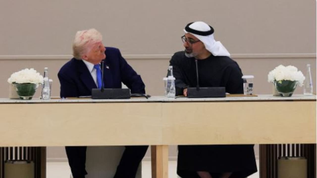 `ഞങ്ങൾ അമേരിക്കയോളം വലുതല്ല, പക്ഷേ...', ട്രംപിന്റെ ചോദ്യത്തിന് പഞ്ച് മറുപടിയുമായി അബുദാബി കിരീടാവകാശി `ഞങ്ങൾ അമേരിക്കയോളം വലുതല്ല, പക്ഷേ...', ട്രംപിന്റെ ചോദ്യത്തിന് പഞ്ച് മറുപടിയുമായി അബുദാബി കിരീടാവകാശി