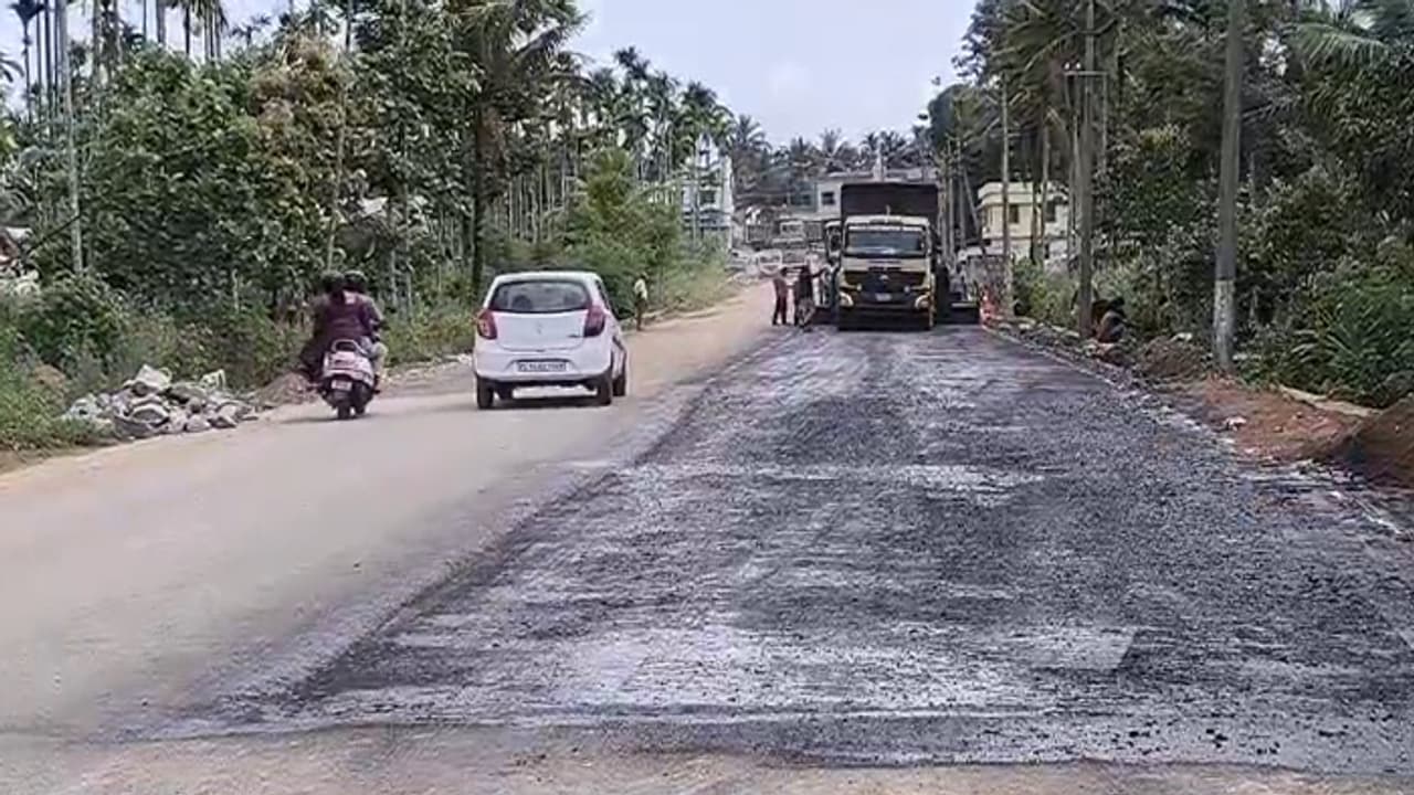 കാത്തിരിപ്പിന് വിരാമം; പൊടിതീറ്റിച്ചും ചെളിതെറിപ്പിച്ചും നീണ്ടുനിന്ന ബത്തേരി താളൂര്‍ റോഡ് പണി പൂർത്തിയായി