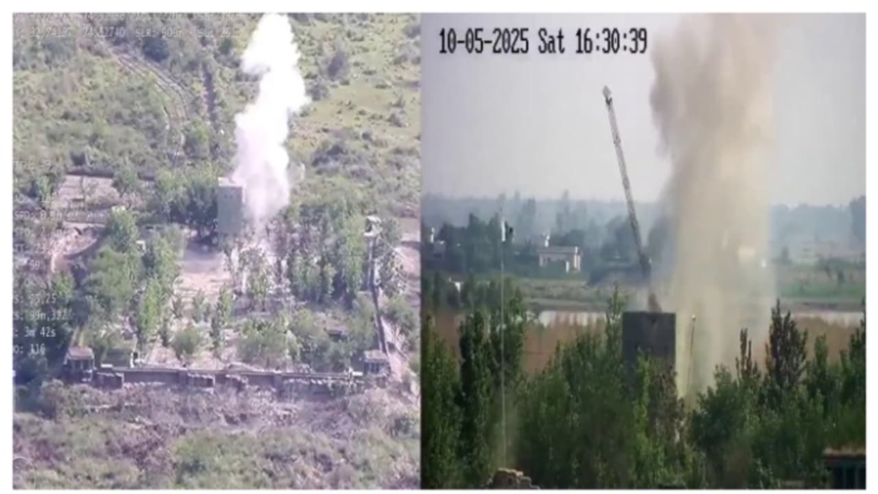 പാക് സൈനിക കേന്ദ്രങ്ങൾ തകർക്കുന്ന ദൃശ്യങ്ങൾ പുറത്തുവിട്ട് കരസേന; 'നീതി നടപ്പാക്കി' എന്ന് അടിക്കുറിപ്പ് പാക് സൈനിക കേന്ദ്രങ്ങൾ തകർക്കുന്ന ദൃശ്യങ്ങൾ പുറത്തുവിട്ട് കരസേന; 'നീതി നടപ്പാക്കി' എന്ന് അടിക്കുറിപ്പ്