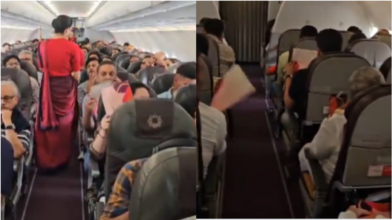 41.1 ഡിഗ്രി ചൂട്, എസിയില്ലാതെ അവശരായി യാത്രക്കാർ; വേറെ വിമാനത്തിലേക്ക് മാറ്റിയത് 3 മണിക്കൂറിന് ശേഷം