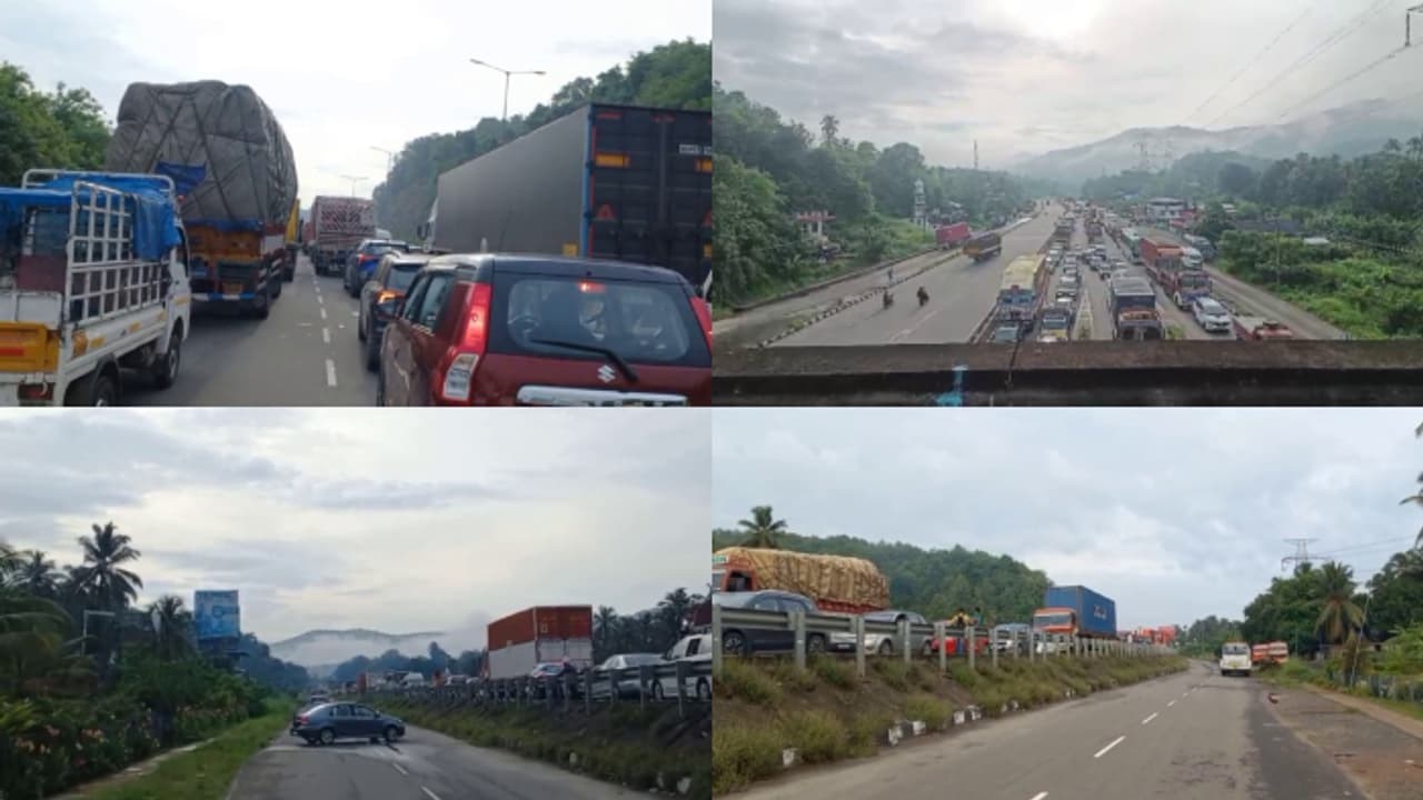 രാവിലെ തന്നെ പെട്ടു! രാത്രി പെയ്ത മഴയും റോഡിലെ കുഴിയും ചതിച്ചു, ജനങ്ങൾ വലഞ്ഞത് മണിക്കൂറുകൾ രാവിലെ തന്നെ പെട്ടു! രാത്രി പെയ്ത മഴയും റോഡിലെ കുഴിയും ചതിച്ചു, ജനങ്ങൾ വലഞ്ഞത് മണിക്കൂറുകൾ