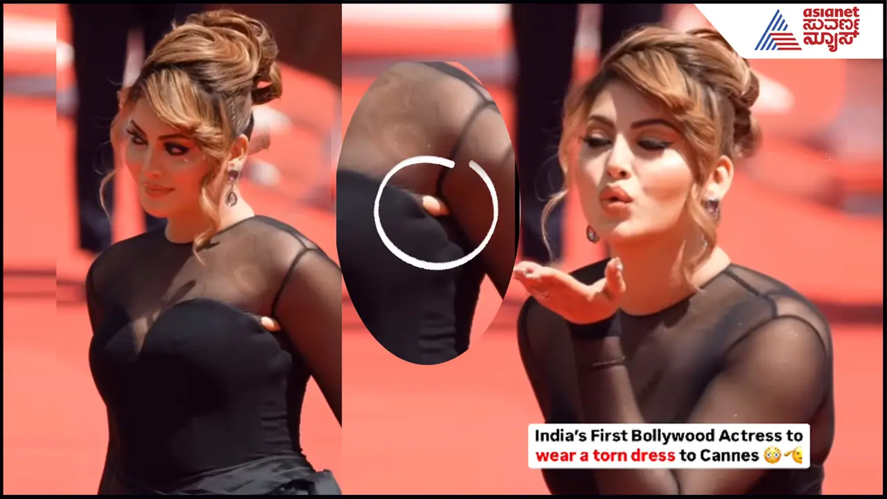 Cannes Film Festival: ಊರ್ವಶಿ ರೌಟೇಲಾ 61 ಲಕ್ಷ ರೂ. ಡ್ರೆಸ್​ ಒಳಗಿಂದ ಇಣುಕಿದ್ದೇನು? ಫ್ಯಾನ್ಸ್​ ಕಕ್ಕಾಬಿಕ್ಕಿ!